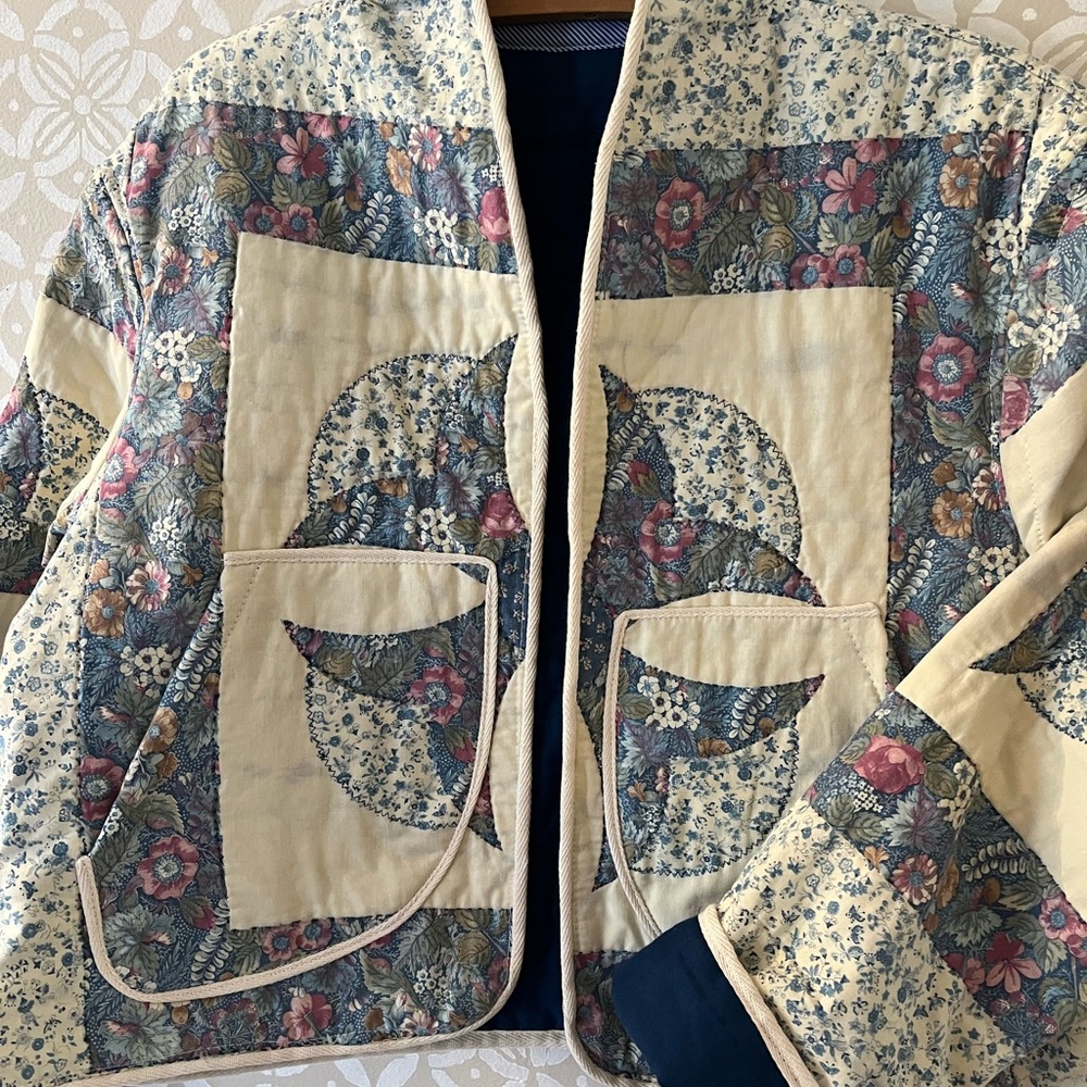 Handmade quilted jacket - Picture 4 of 7